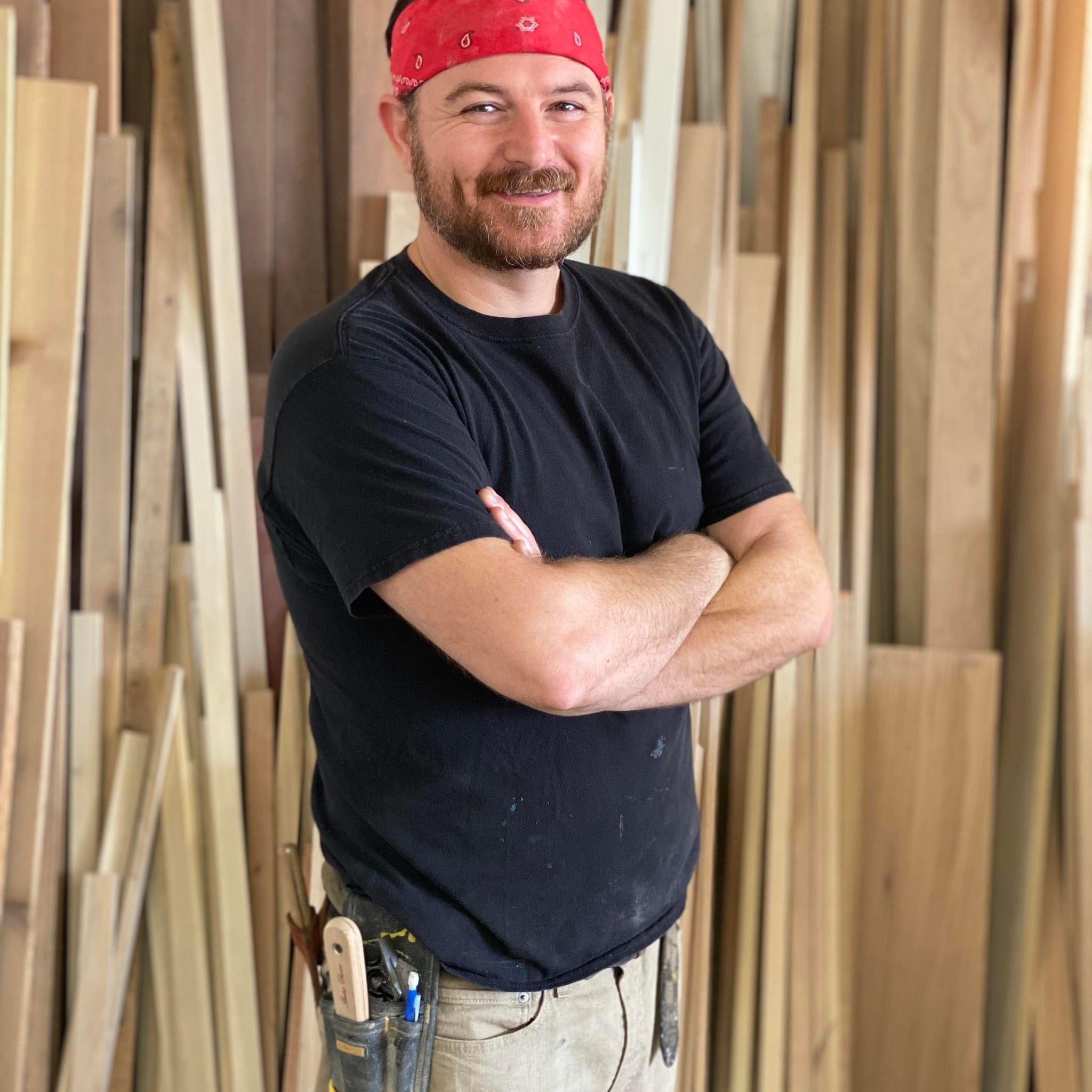 Jason Waldron, founder of Waldron Bros. Woodworking